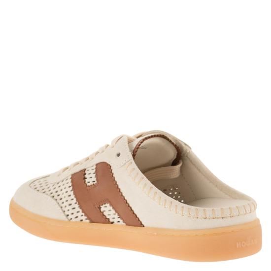 26SS 호간 뮬/슬리퍼 HXW6470FY70UWZ IVORY - HOGAN