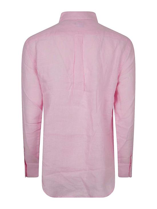 26SS 폴로 랄프로렌 포니 자수 리넨 셔츠 (211970730009) 211970730514 Nude Neutrals - POLO RALPH LAUREN