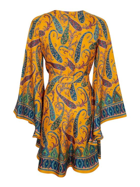 26SS 에트로 숏 원피스 WRHA0523AKG16X0851 Orange - ETRO