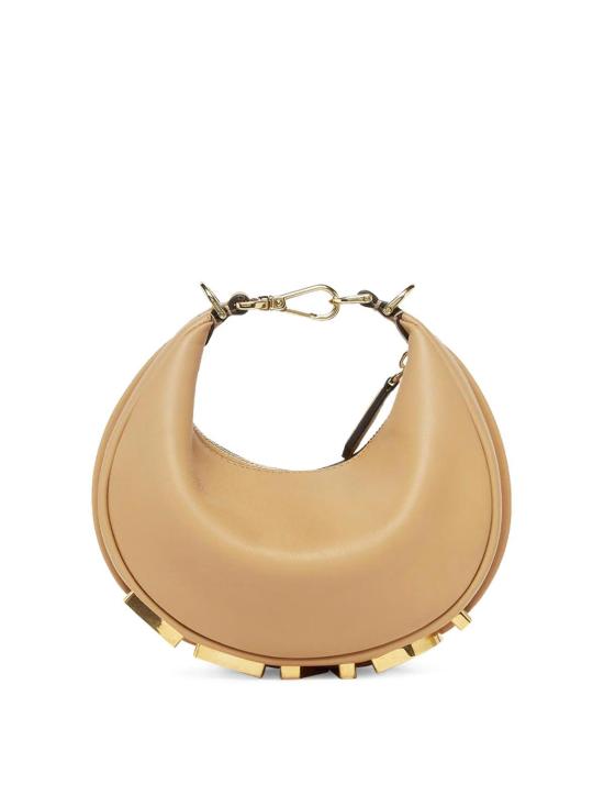 26SS 펜디 펜디그라피 미니 호보백 8BS081A5DYF1LEQ Nude Neutrals