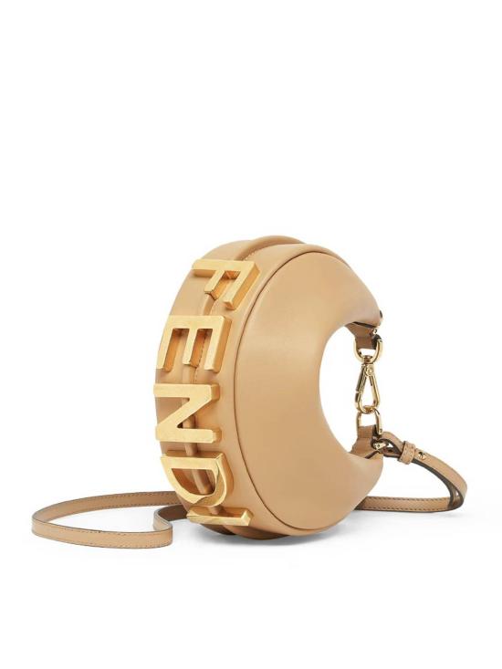 26SS 펜디 펜디그라피 미니 호보백 8BS081A5DYF1LEQ Nude Neutrals - FENDI