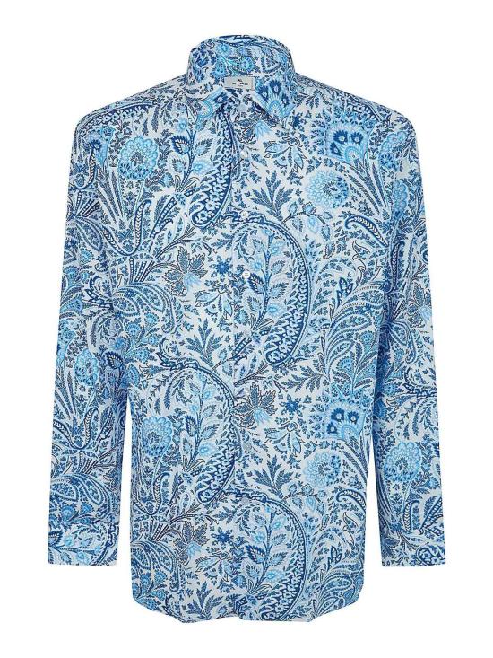 26SS 에트로 긴팔 셔츠 MRIB002599SAEG2X0800 Grey