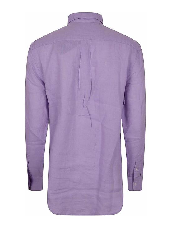 26SS 폴로 랄프로렌 포니 자수 리넨 셔츠 (211970730009) 211970730513 Light Purple - POLO RALPH LAUREN
