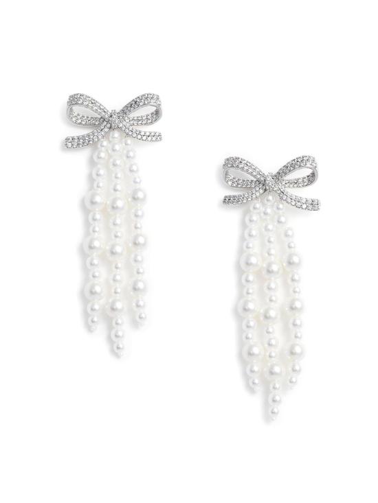 26SS 셀프 포트레이트 이어링 SS26635EPEARL Grey