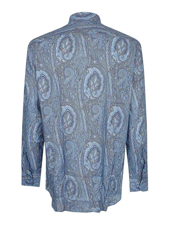 26SS 에트로 긴팔 셔츠 MRIB002599SA5P2X0880 Light Blue - ETRO