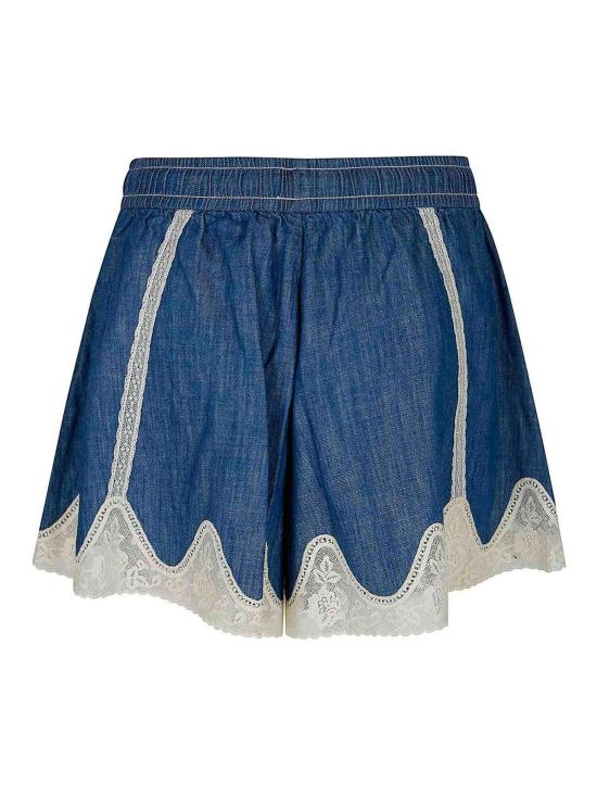 26SS 짐머만 데님 숏팬츠 5631ARS261RWBLU Blue - ZIMMERMANN