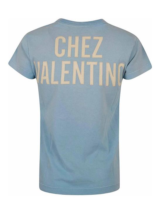 26SS 발렌티노 가라바니 반팔 티셔츠 BMG24Y9GLC5Q Grey - VALENTINO GARAVANI