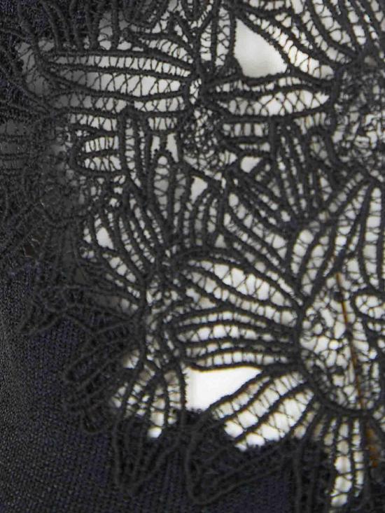 25FW 에르마노 설비노 민소매 티셔츠 D485L361APIKX95708 Black - ERMANNO SCERVINO