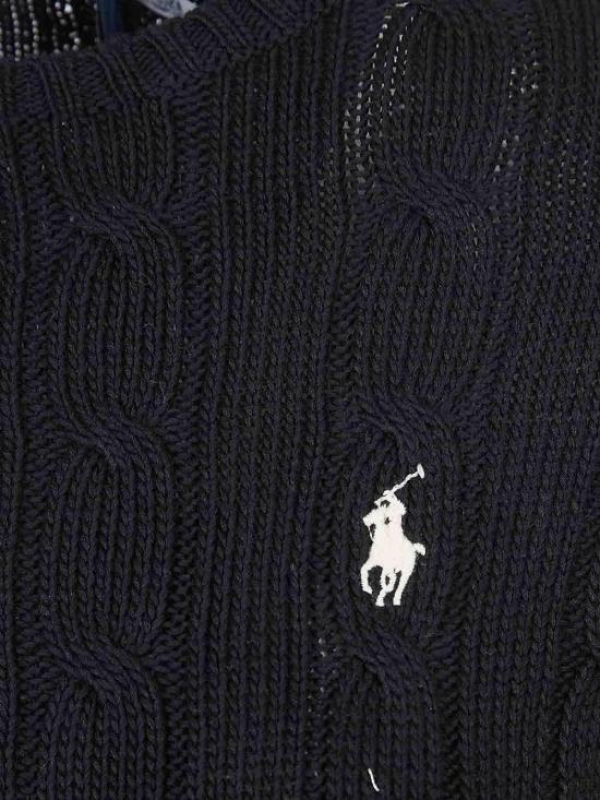 26SS 폴로 랄프로렌 포니 로고 피마코튼 케이블 니트 스웨터 211971869006 White - POLO RALPH LAUREN