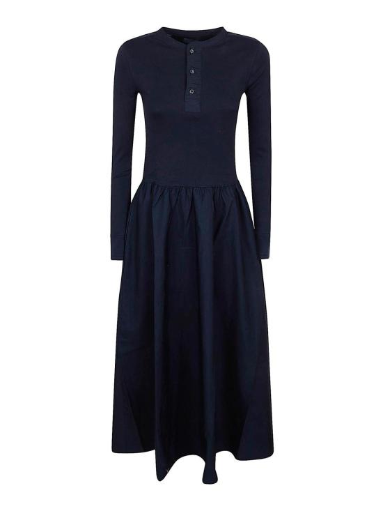 26SS 폴로 랄프로렌 미디 원피스 211A96347002 Dark Blue