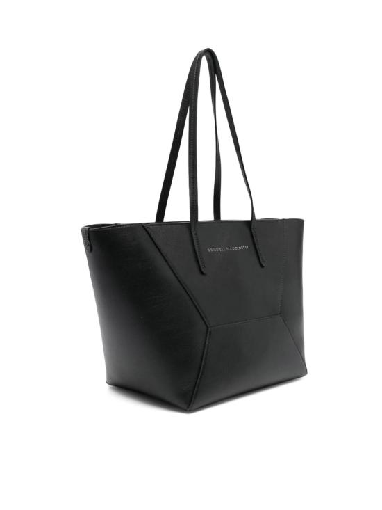 26SS 브루넬로 쿠치넬리 토트백 MBXAD2573C101 Black - BRUNELLO CUCINELLI