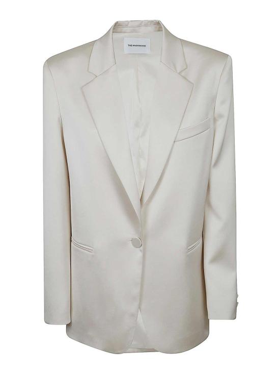 25FW 안다마네 수트 자켓 T193011BTNP229111 White