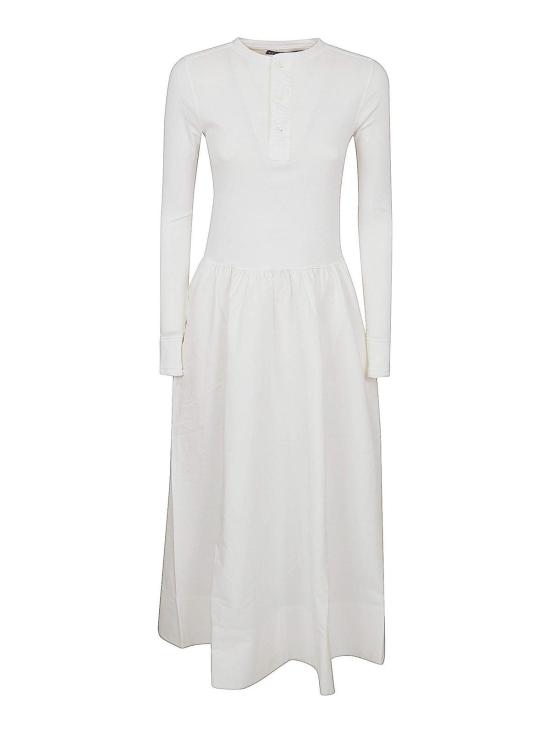 26SS 폴로 랄프로렌 미디 원피스 211A96347001 White