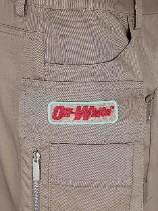 26SS 오프화이트 숏 원피스 OWCU01MS26FAB0016E27 Dark Green - OFF WHITE