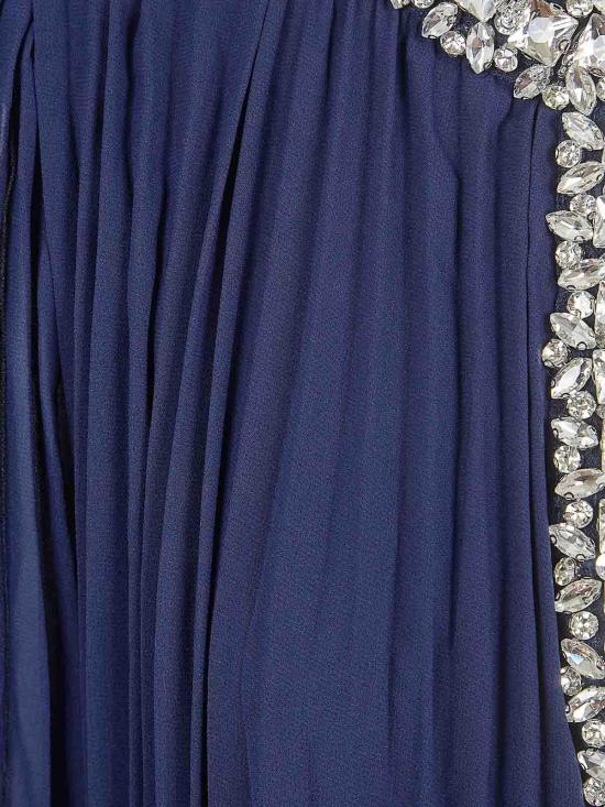 26SS 셀프 포트레이트 미디 스커트 RS26510MNAVY Dark Blue - SELF PORTRAIT