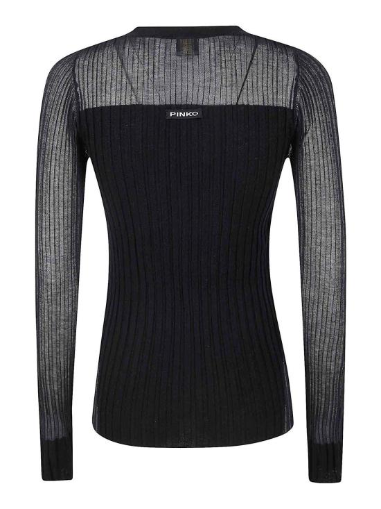 26SS 핑코 가디건 106321A34BZ99 Black - PINKO