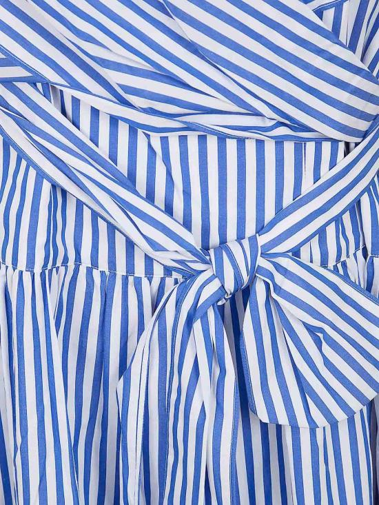 25FW 랄프 로렌 미디 스커트 200P13459001 Blue - RALPH LAUREN