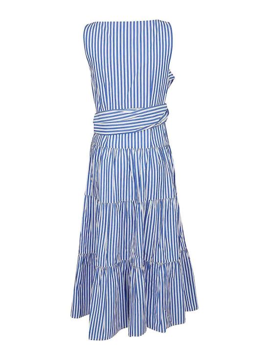 25FW 랄프 로렌 미디 스커트 200P13459001 Blue - RALPH LAUREN