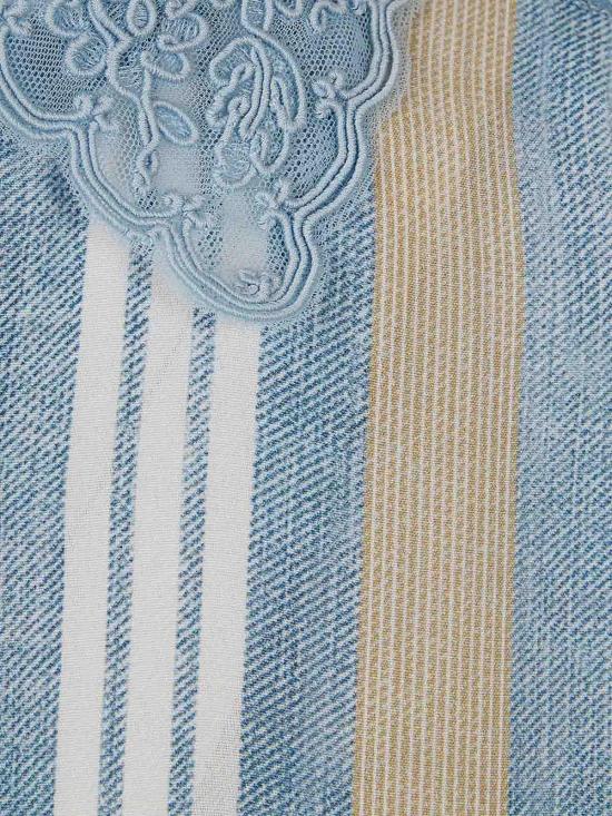 26SS 에르마노 설비노 셔츠 D482K394APOQNS4807 Blue - ERMANNO SCERVINO