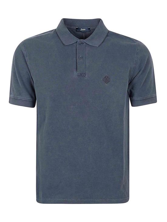 26SS 에르노 로고 폴로 티셔츠 JPL00134U540069200 Blue