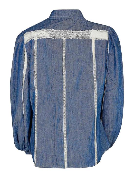 26SS 짐머만 블라우스 5604TRS261RWBLU Blue - ZIMMERMANN