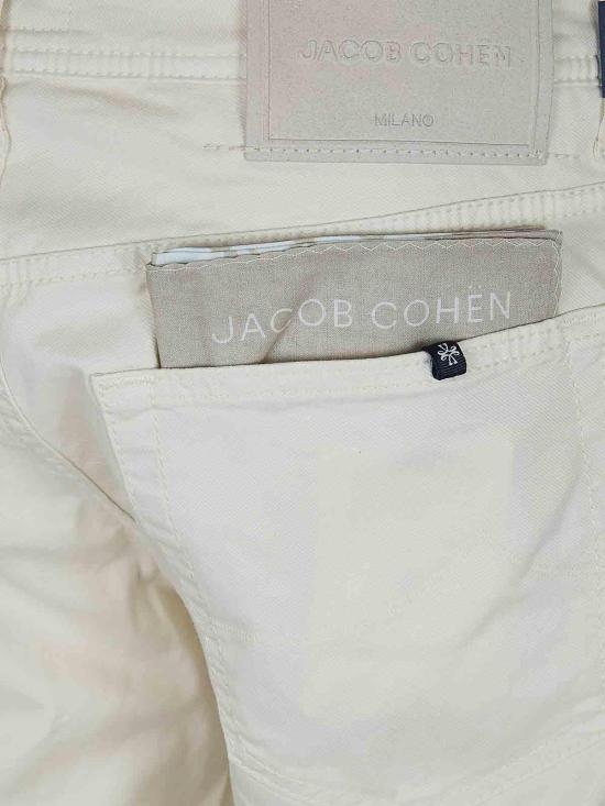 26SS 야콥코헨 스트레이트 팬츠 QE007S3756A46 Cream - JACOB COHËN