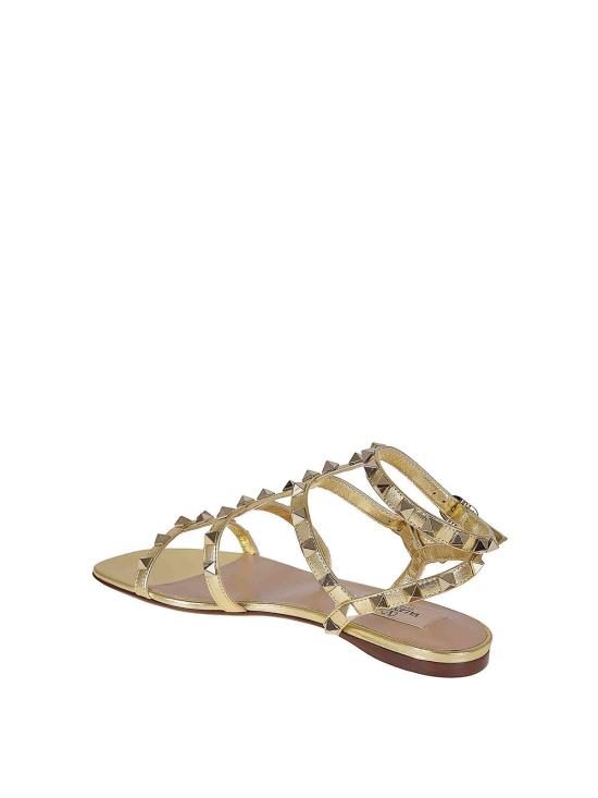 26SS 발렌티노 가라바니 샌들 WS0A05QKHI8M White Gold - VALENTINO GARAVANI