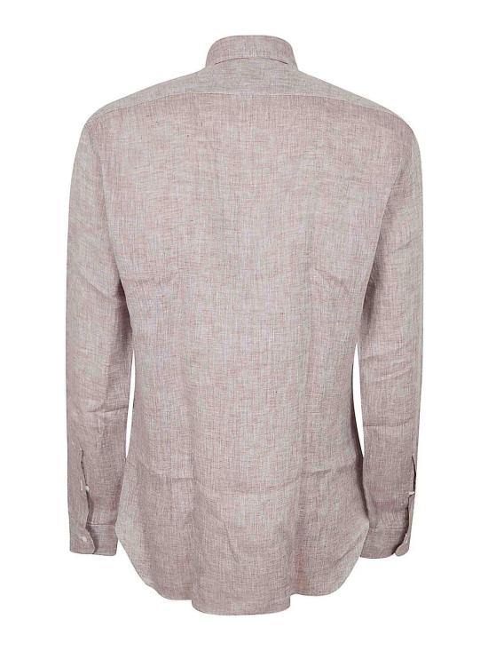 26SS 발바 긴팔 셔츠 LIU13P0154072UVAR0008 Brown - BARBA