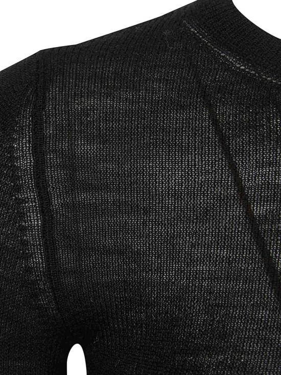 26SS 하이쿠레 긴팔 티셔츠 HEW07099MC074PXT0002 Black - HAIKURE