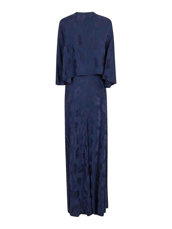 26SS 포르테포르테 롱 원피스 14561MYDRESSF49A Blue - FORTE FORTE