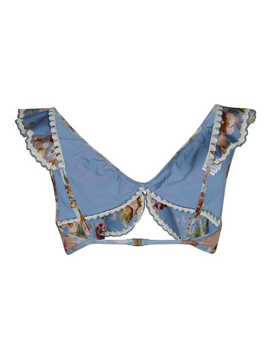 26SS 짐머만 비키니 수영복 5776WRS261SPLPR Light Blue - ZIMMERMANN