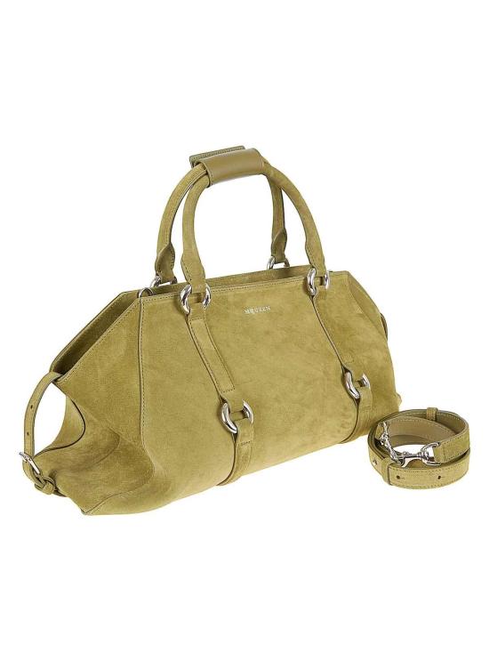 26SS 알렉산더 맥퀸 토트백 8456441MAA63311 Dark Green - ALEXANDER MCQUEEN