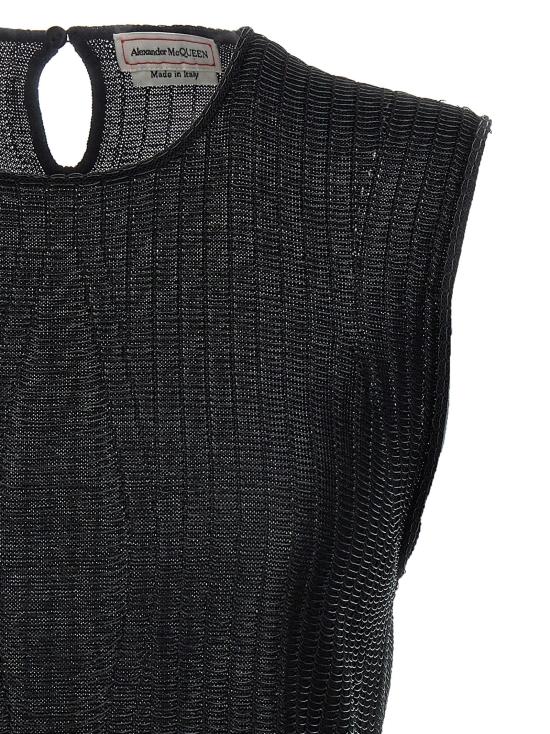  알렉산더 맥퀸 민소매 티셔츠 791074Q1A9N1013 - ALEXANDER MCQUEEN