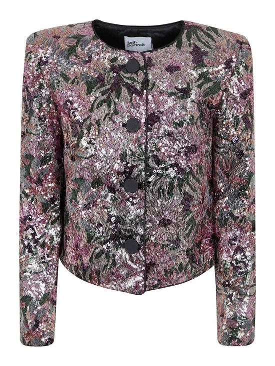 25FW 셀프 포트레이트 자켓 RS26075JAMULTI Blue