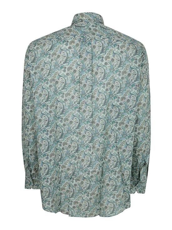 26SS 에트로 긴팔 셔츠 MRIB002999SA5T9X0800 Green - ETRO