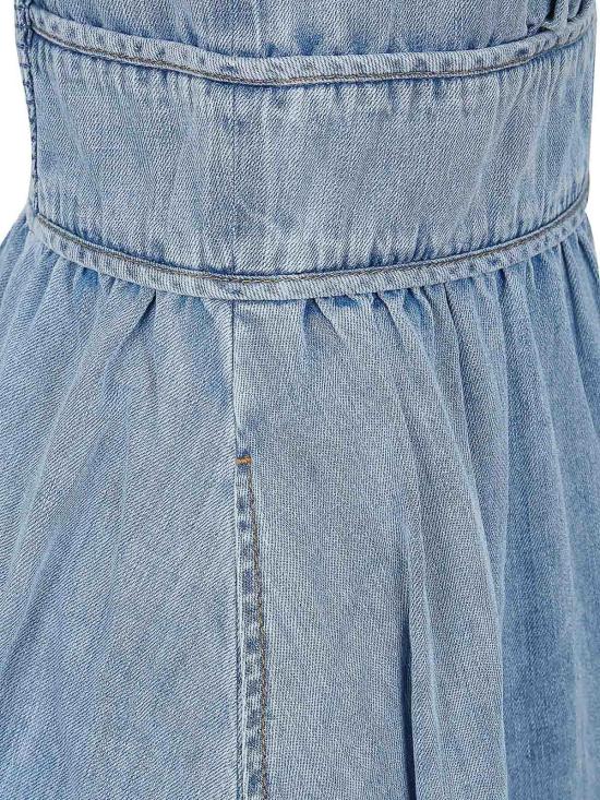 26SS 짐머만 미디 스커트 5462DRS262SKYLK Denim - ZIMMERMANN