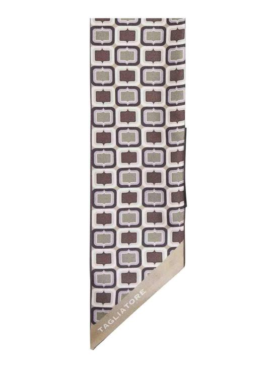 26SS 딸리아토레 머플러/스카프 FOULARD8PENTE260126E3431348 Brown - TAGLIATORE
