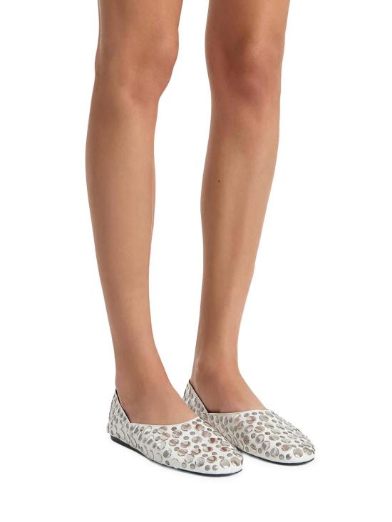 26SS 케이트 플랫 슈즈 F4059890131 White - KHAITE