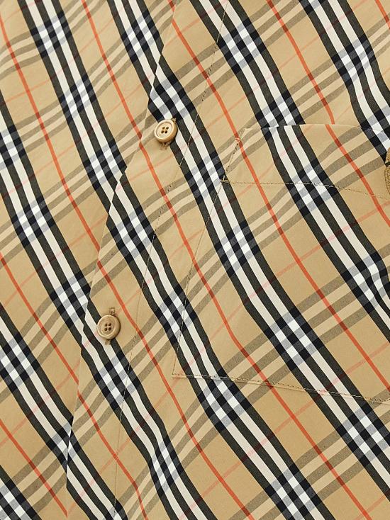 25SS 버버리 크롭 셔츠 8106190SANDIPCHECK - BURBERRY