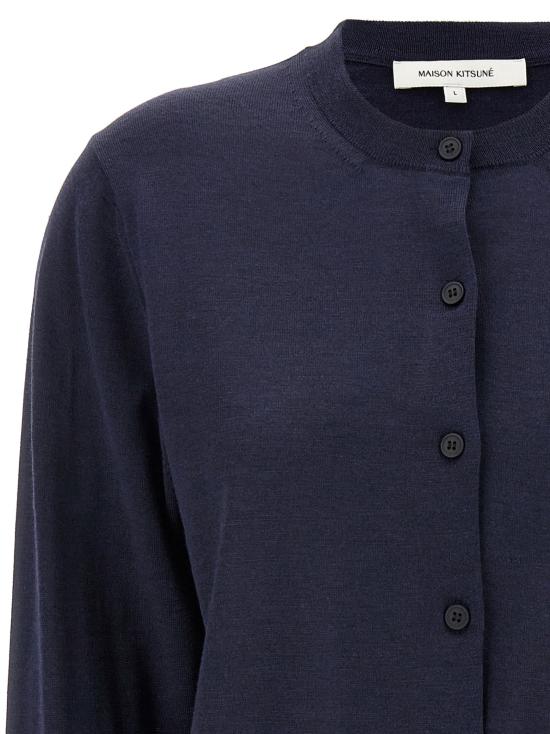 25SS 메종키츠네 베이비 폭스 패치 레귤러 가디건 MW00507KT1036P492 - MAISON KITSUNE