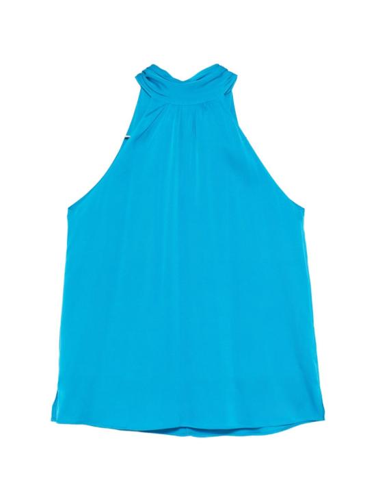 26SS 실크95파이브 민소매 티셔츠 26080 VILLETTEN101 Clear Blue