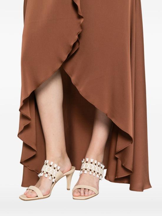 26SS 실크95파이브 롱 원피스 24080 SHANGRIN92 Marrone chiaro - SILK95FIVE