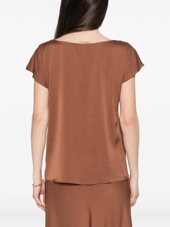 26SS 실크95파이브 민소매 티셔츠 25255 MIZNERN92 Marrone chiaro - SILK95FIVE