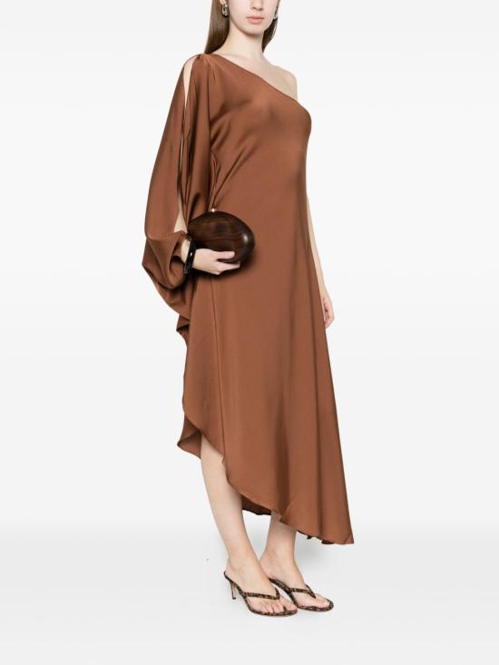 26SS 실크95파이브 숏 원피스 25220 RITZN92 Marrone chiaro - SILK95FIVE