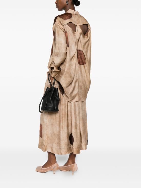 26SS 우마 왕 스웨터 UW1004 UW506 Brown - UMA WANG