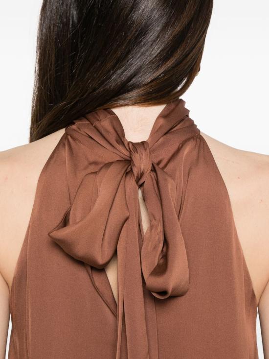 26SS 실크95파이브 민소매 티셔츠 26080 VILLETTEN92 Marrone chiaro - SILK95FIVE