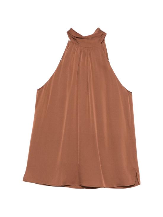 26SS 실크95파이브 민소매 티셔츠 26080 VILLETTEN92 Marrone chiaro