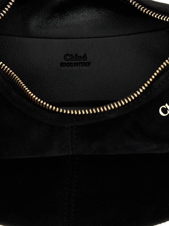 25FW 끌로에 토트백 브레이슬릿 호보 미니 핸드백 블랙 - CHLOE