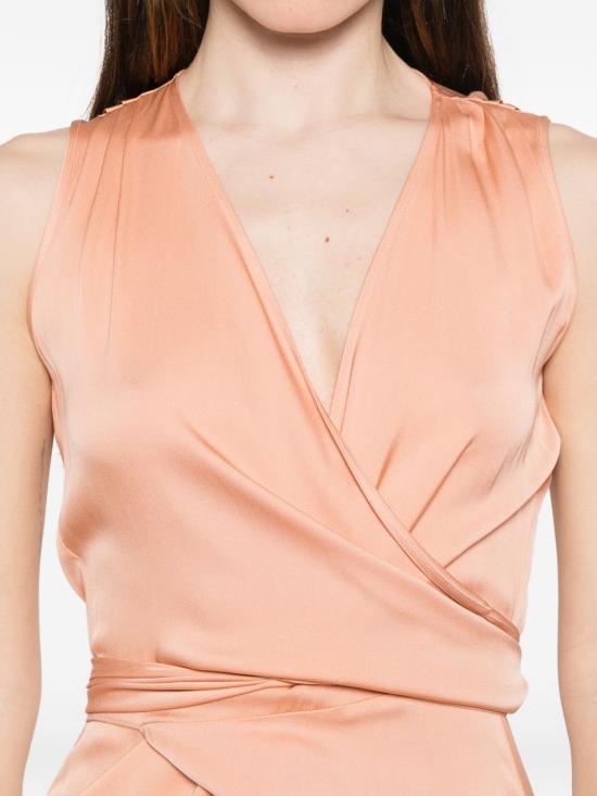 26SS 실크95파이브 롱 원피스 24080 SHANGRIN110 Pink - SILK95FIVE