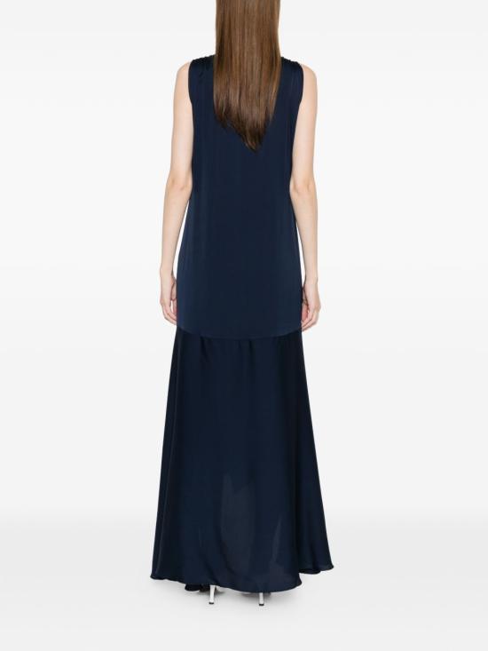 26SS 실크95파이브 롱 원피스 24080 SHANGRIN03 Blue - SILK95FIVE